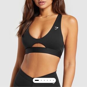 NWOT Gymshark peek a boo sports bra